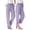 Pale Lilac, variant on Plus Size Convertible 2-in-1 Cargo Pant & Capri Elastic Waist