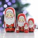 thumbnail image 5 of 5 Uds Muñecas Matryoshka De Madera Pintadas A Mano De Navidad, Muñecas Anidadas, Para Cumpleaños De Juguete Para Niños YLSHRF Papá Noel pequeño, 5 of 8