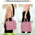 thumbnail image 4 of FORMRS Womens Corduroy Tote Bag Crossbody Shoulder Handbag with Pocket, Strawberry Bliss, 4 of 7