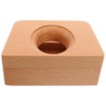 thumbnail image 2 of ColoMX Soporte de madera para teléfono móvil con ranura para amplificador Soporte trapezoidal para teléfono móvil de madera para un sonido más claro Soporte multifuncional para teléfonos, 2 of 7