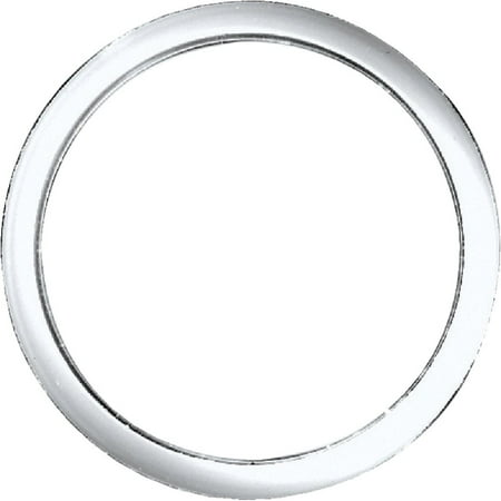

5PK Danco 1-1/4 In. x 1-1/4 In. Clear/White Polyethylene Slip Joint Washer