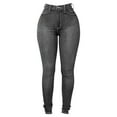 thumbnail image 3 of New Women's Fashionable High Elastic Foot Lift High Waist Skinny Jeans Pants for plus Size Women Jean Pants for Women on Pants Classic plus on Pants for Women Tall Tall Woman Clothes Jean Dress for, 3 of 3