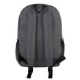 thumbnail image 5 of Solid Color Multipocket Backpack with Reflective Stripe for Travel, Hiking, Camping, Gym and Commuting in Gray, 5 of 6