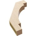 thumbnail image 6 of Ekena Millwork 3"W x 16"D x 22"H Merced Rough Cedar Woodgrain TimberThane Knee Brace, Primed, 6 of 6