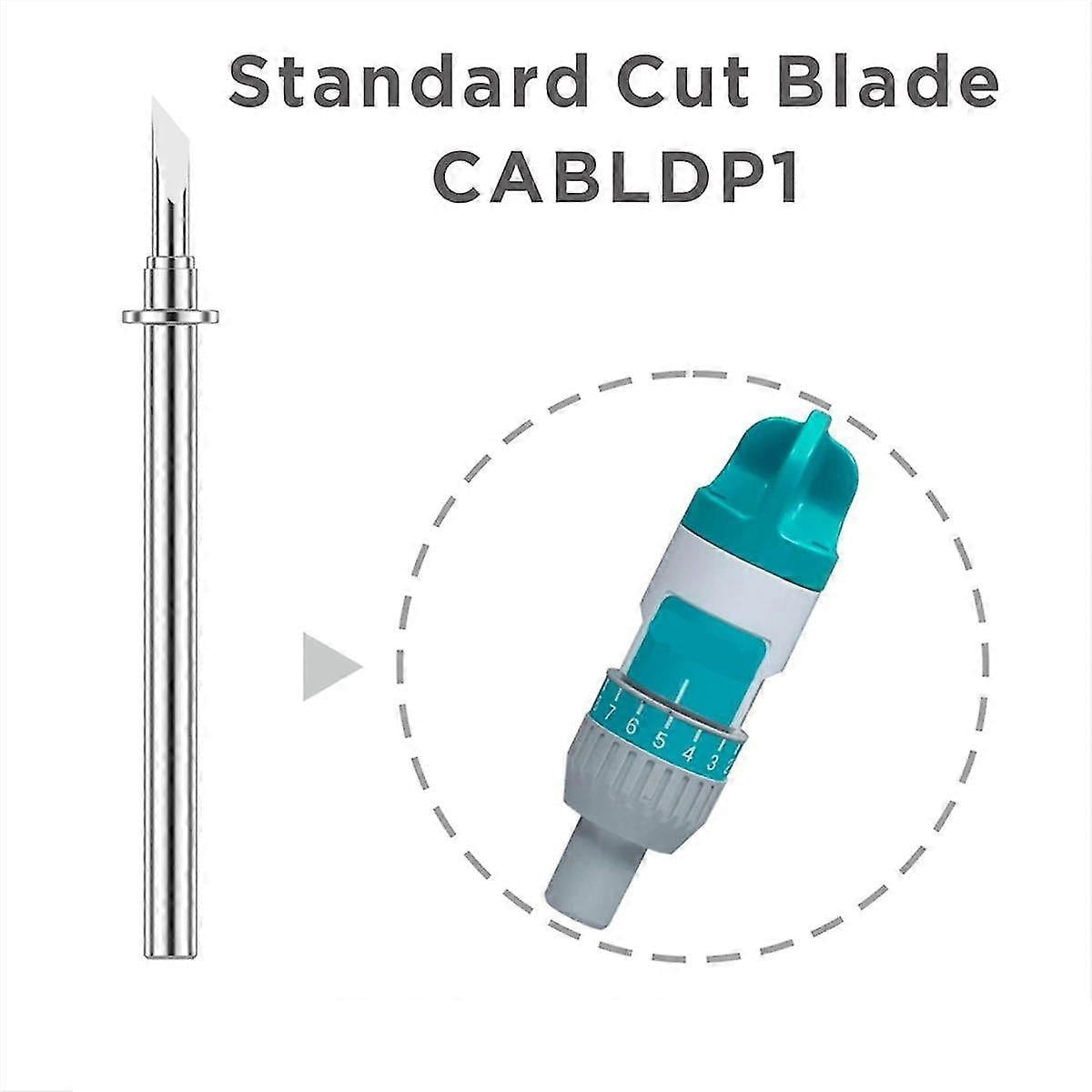 5pcs CABLDP1 Standard Cut Blade for ScanNCut 1 2 ScanNCut DX2 DesignNCut Compatible CAHLP1 Holder