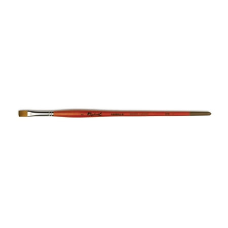 UPC: 3046450055433 | Raphael Kaerell Long Handle Oil & Acrylic Brush Flat Size 08