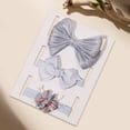 thumbnail image 3 of JYYYBF Baby Girls Bow Headbands Soft Stretchy Flower Bowknot Hairbands Fashion Hair Accessories for Infants Toddlers, 3 of 4
