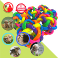 thumbnail image 5 of Bonka Bird Toys 3598 Pk6 - 3.5" Wibbly Ball Foot Talon Craft Part Bird Toy, 5 of 6