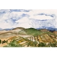 thumbnail image 2 of Wang, Melissa 32x23 White Modern Wood Framed Museum Art Print Titled - Living in the Mountains VI, 2 of 4