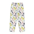 thumbnail image 5 of Xecao Hawaiian Coconut Tree Women's Straight Lounge Pajama Pants: The Epitome of Relaxed Sleepwear, 5 of 9