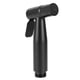 thumbnail image 2 of Juego de rociador de bidé con rosca G1/2, rociador de bidé para baño de acero inoxidable, color negro, 2 of 8