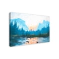 thumbnail image 2 of Creative Products Blue Mountains 32x48 Canvas Wall Art, 2 of 5
