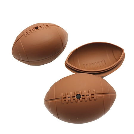 

iOPQO Ice Cube Mold Ice Block Trays Rugby Ice Block Molds Reusable Silicone 1 Ice Block Maker 1 grid ice tray silicone mold brown Brown