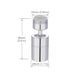 thumbnail image 1 of Grifo universal de cocina, salida universal, boquilla a prueba de salpicaduras, extensión de burbujeador, conector de filtro de burbujeador, 1 of 3