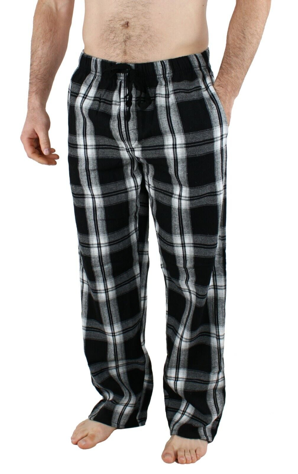 Comfy Lifestyle Mens Lightweight Flannel PJ Pajama Sleep Bottom Lounge ...