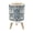 Color 4, variant on Small Trash Can with Lid Zen Stone Stacked Stones Water Wild Grass Spa Yoga Room 1.8 Gallon Dog Proof Trash Can Round Garbage Can Waste Bin Wastebasket for Bathroom Bedroom Living Room