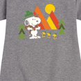 thumbnail image 3 of Peanuts - Retro Trailblazers - Toddler And Youth Girls Fleece Dress, 3 of 6