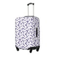 thumbnail image 2 of Kdxio Lavender Flowers Pattern Luggage Cover for Travel,Elastic and Durable,Fits 18-32 Inch,-No luggage included, 2 of 8