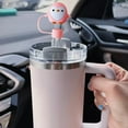 thumbnail image 4 of 1pcs Cute Penguin Straw Covers Cap Toppers for Stanley Cup 10mm, Silicone Cartoon Penguin Straw Tips Lids Protector BPA Free for 10mm Cup Accessories, Reusable Dust-Proof Straw Cap (Blue), 4 of 8