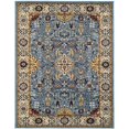 thumbnail image 1 of Amer Rug SNA526103 2 ft. 6 in. x 10 ft. 3 in. Sanya Power-Loomed Runner Rug - 5 Sky Blue, 1 of 1