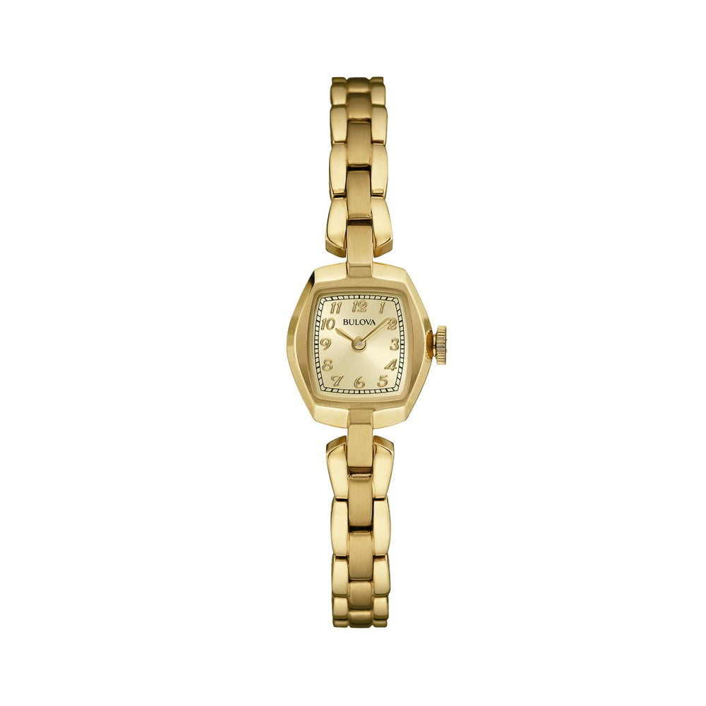 Bulova Bulova Women's Classic Champagne Dial Yellow Gold Steel
