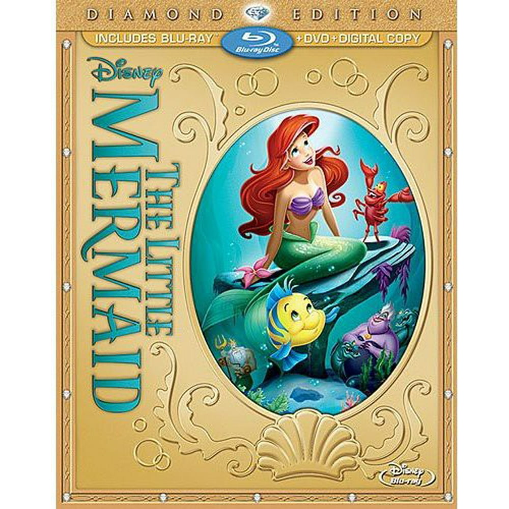 The Little Mermaid Diamond Edition (Bluray + DVD + Digital Copy