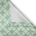thumbnail image 4 of Ambesonne Victorian Grommet Curtain Single Panel, Floral Motif Feminine, 50"x60", Mint Emerald Pale Green, 4 of 5