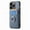 Blue, variant on Allytechgroup Cards Holder Wallet Case for Apple iPhone 14 Pro Max, PU Leather Slim Fit Shell Vintage Cards Slots Ring Holder Stand Easy Grip Phone Case for iPhone 14 Pro Max, Black