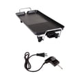 thumbnail image 3 of Parrilla eléctrica para interior, accesorios para barbacoa, Camping, bandeja para hornear eléctrica, sartén eléctrica para barbacoa doméstica, plancha M, 3 of 10