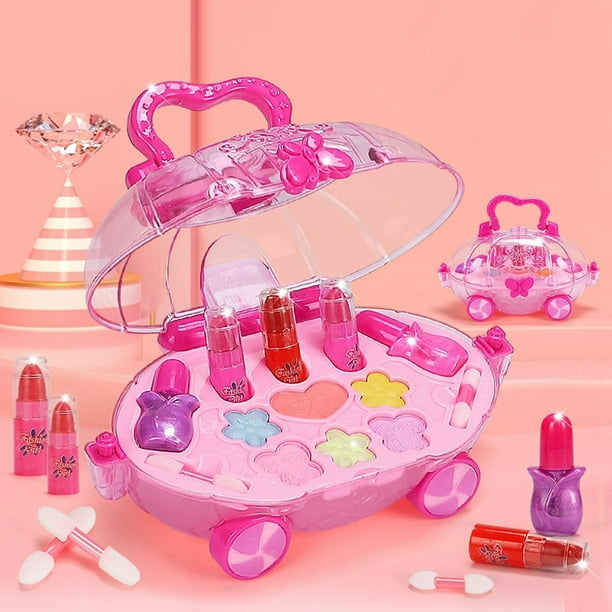 de maquillaje la nos de maquillaje de de juguete de maquillaje regalos nas prueba de seguridad 5 Estilo 5 CUTICAT estuche de maquillaje para ninas