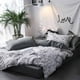 thumbnail image 4 of Juegos de cubrecama y colcha Juego de regalo de tres piezas para cama Textil para el hogar Lijado Juego de tres piezas liso Juegos de cama lavables a máquina La ropa de cama, 4 of 7