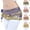 #081 Purple, variant on Women's Sweet Bellydance Hip Scarf with Gold Coins Skirts Wrap Noisy, Yellow,Free Size