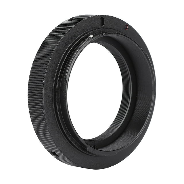 Adaptateur T2 pour Fixer la Caméra DSLR aux Objectifs, Télescopes et Microscopes. Contrôle Manuel, Manuel, Priorité à l'Ouverture, Compatible avec Tous les Objectifs à Monture T2,