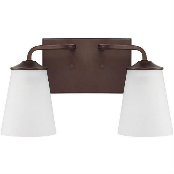 114121BZ-331-HomePlace-Braylon - Two Light Bath Vanity-Bronze Finish