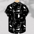 thumbnail image 6 of VgaVtl Button up Collared Shirts for Men Summer Short Sleeve Mens Shirts Retro Vacation Graphic Casual, 6 of 6