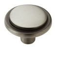 thumbnail image 2 of Amerock Everyday Heritage 1-3/16 in (30 mm) Diameter Satin Nickel Cabinet Knob, 2 of 2