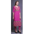 thumbnail image 3 of Bimba Printed Straight Kurtis For Women Panel Kurta Summer Tunic, 3 of 5
