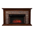 thumbnail image 2 of SEI Furniture Canyon Heights Electric Fireplace in Maple, 2 of 9