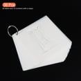 thumbnail image 3 of Unique Bargains 3.9 Inch Letter Number Stencils 5' Width Alphabet Numbers Templates Set with Ring Shadow, White 36 Pack, 3 of 6