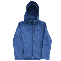 Women's Softshell fleece lining water resistant Jacket with removable hood