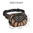 thumbnail image 4 of Easygdp USA Sunflower Flag Fanny Packs para Mujeres y Hombres, Bolsa de Cinturón, Bolsos de Cruz para Trabajo/Correr/Senderismo, 4 of 9