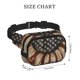 thumbnail image 4 of Easygdp USA Sunflower Flag Fanny Packs para Mujeres y Hombres, Bolsa de Cinturón, Bolsos de Cruz para Trabajo/Correr/Senderismo, 4 of 9