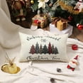 thumbnail image 2 of Christmas Pillow Covers 12x20 inch Christmas Tree Buffalo Porch Lumbar Pillow Covers Decor Farmhouse Outdoor Pillowcase for Couch Sofa, 2 of 6