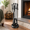 Black, variant on 5 Pieces Fireplace Tools Sets Wrought Iron Firewood Kit With Handle Durable Tool Set And Holder For Fire Pit Stand Indoor Tong Sho