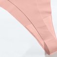 thumbnail image 4 of Tbopshirt Womens Underwear Thongs for Women Cotton Underwear Fashion Women's Ventilate Underpants Solid Soft Regular Comfortable Briefs, 4 of 5