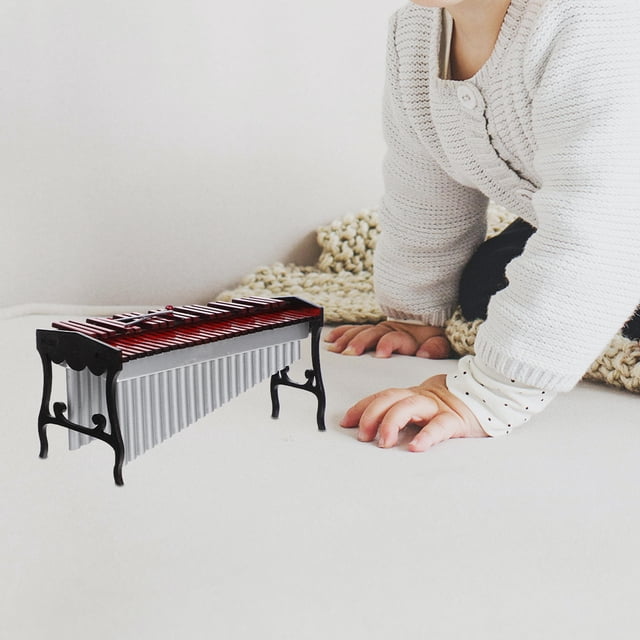 UPGRATOR Kids Instrument Mini Xylophone Model 6X0.3937X2.36In For Home Decoration 1 Set
