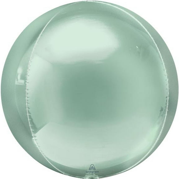 Mint Green Orbz Foil Balloon 16"