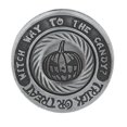thumbnail image 3 of Moneda háptica magnética moneda háptica deslizante para aliviar la ansiedad metal retro ergonómico para oficina ANGGREK Otros, 3 of 8