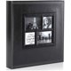 thumbnail image 1 of Álbum de Fotos 600 Bolsillos 10x15cm Fotos Grandes (60 Hojas, 120 Páginas, Negro) Boda Familiar Formato Clásico Funda de Piel, 1 of 5