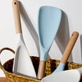 thumbnail image 4 of Travelwant Silicone Rice Paddle Spoon Non Stick Heat Resistant Kitchen Gadge Rice Spoon,Rice Scooper,Rice Spatula,Rice Spoon Paddle,Rice Cooker Spoon,Works, 4 of 7
